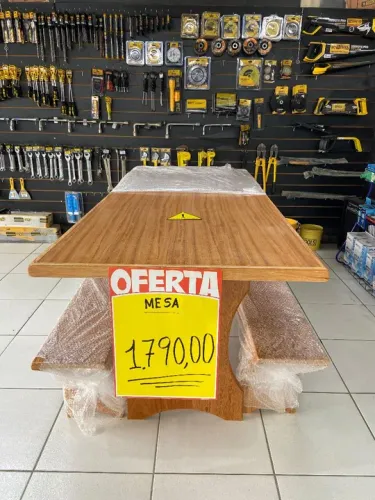 Mesa de Madeira para Churrasco 