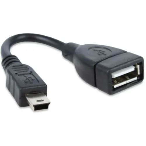 Cabo Mini USB V3 para USB Fêmea