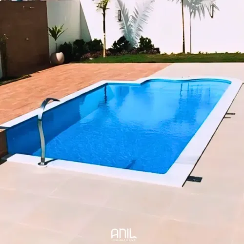 piscina 6 metros média com escada 