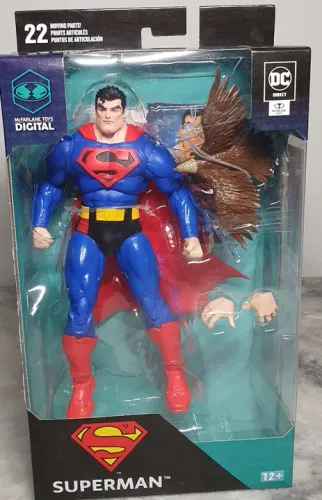 Superman mcfarlane original Lacrado our worlds at war