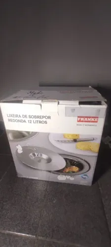 Lixeira Sobrepor Redonda 12L