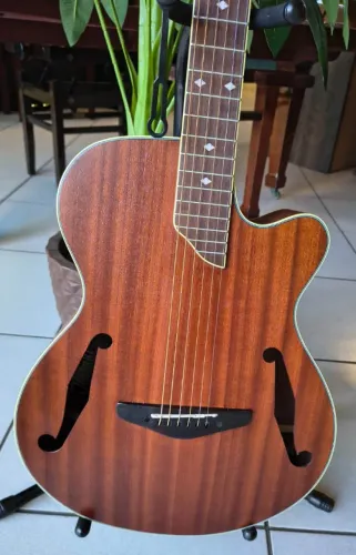 Violão eletroacústica Hofma HMF 240 Novo Mixer Instrumentos Musicais