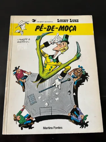 Lucky Luke - pé de moça - ed Martins Fontes . 