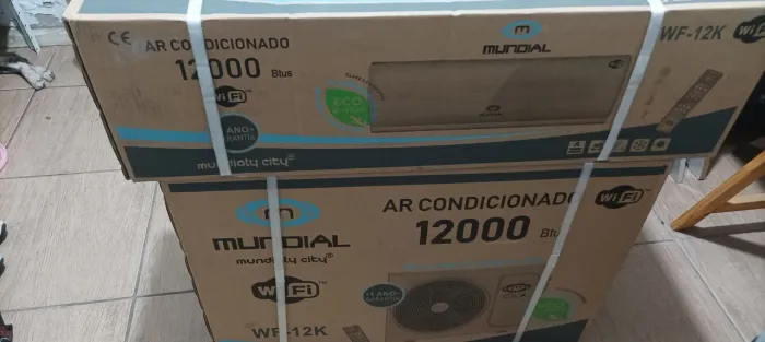Ar Condicionado Split 12000 BTUs Mundial Wi-Fi