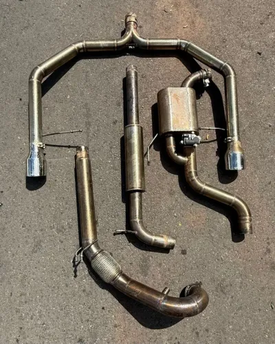 Escapamento Jetta GLI Valvulado Inox 304 + Downpipe