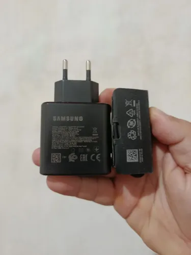 CARREGADOR TURBO SAMSUNG 45W USB-C C/ CABO TIPO-C, TIPO-C PRETO. LEIA A DESCRIÇÃO