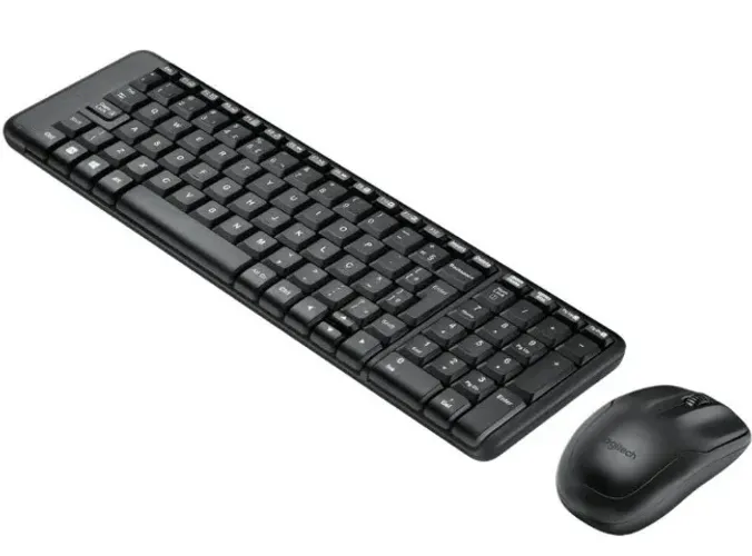 Kit Teclado e Mouse Sem Fio Compacto Logitech Wireless Novo Lacrado