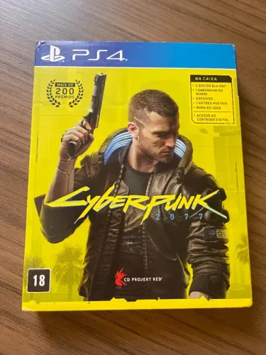 Cyberpunk 2077 Ed. Coleção PS4/PS5 - ed. Limitada Português BR