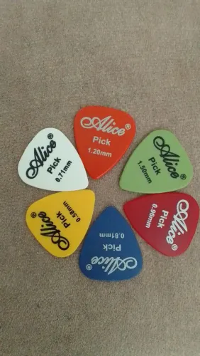 Palhetas Alice para Guitarra e Violão - Kit com 6