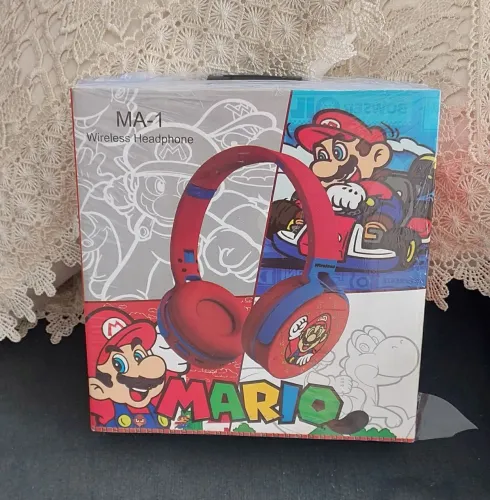 Fone Bluetooth Super Mario Gamer