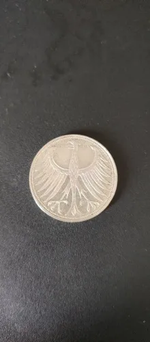 Moeda 5 Marco Alemão 1967