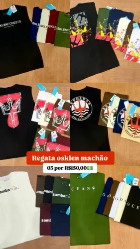 Regata Osklen Machão - 03 por R$150,00