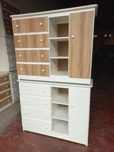 Big Cômoda c/ 4 Gavetas Sapateira Espaçosa