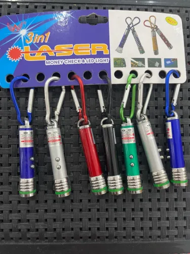 Lanterna 3x1 com LED