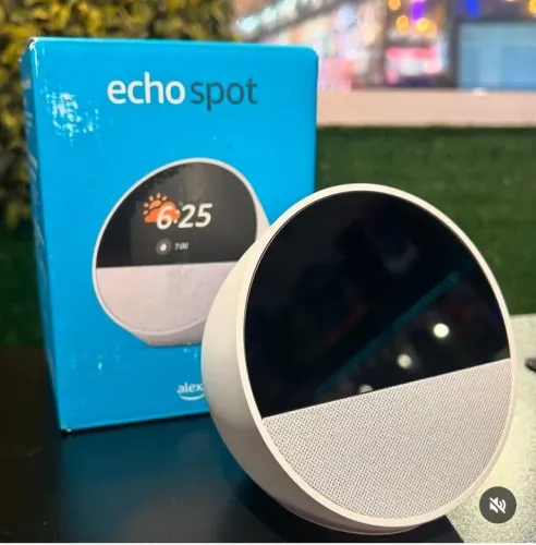 Echo Spot 2024- Assistente de voz inteligente