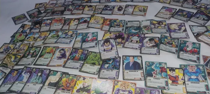 Coleção 110 Mini Cards Dragon ball z