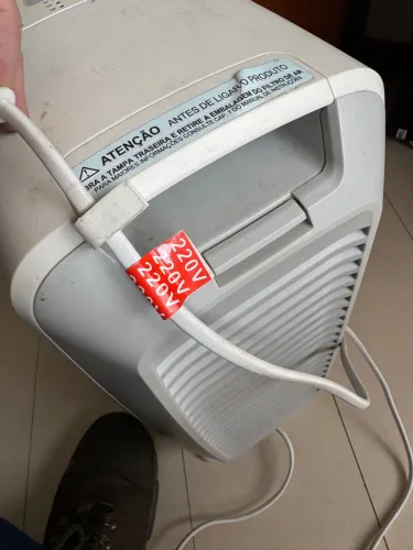 Purificador ar Electrolux filtro e lâmpada UV