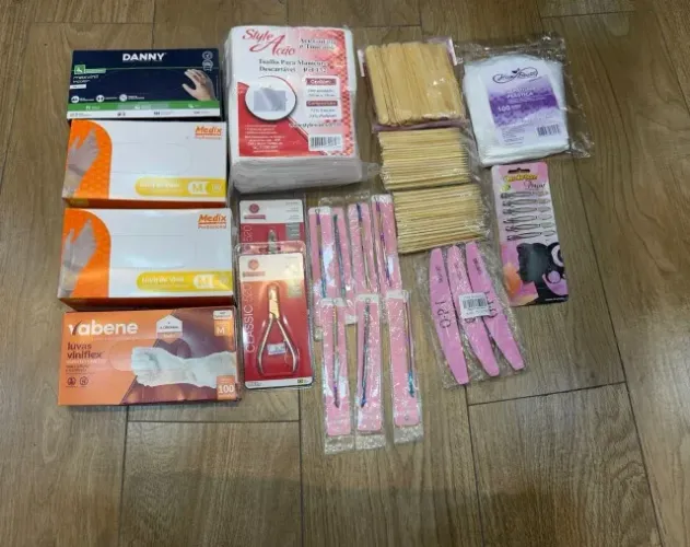 Kit completo para manicure.
