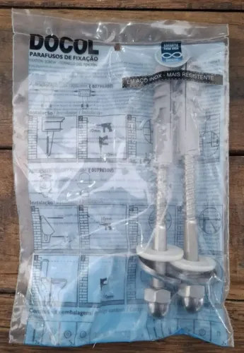 Parafuso de fixação bacia e mictório Dc
