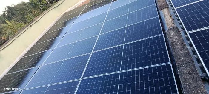 Limpeza de Placa solar