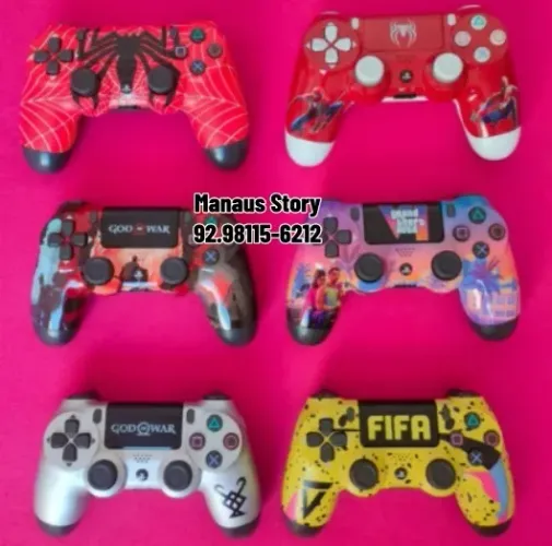 Controle De Playstation 4 Sem Fio - Entregamos em Toda Manaus 