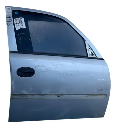 Porta Meriva 2010/2011 Dianteira Direita Prata