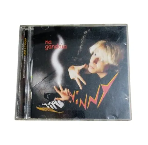 CD Original Vinny - Na Gandaia Indie Records 1998 Rock Pop Rock 