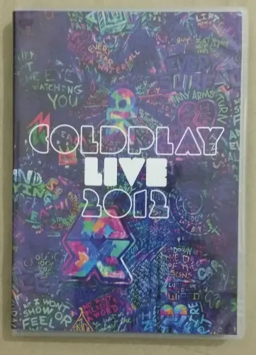 DVD + CD Coldplay Live 2012