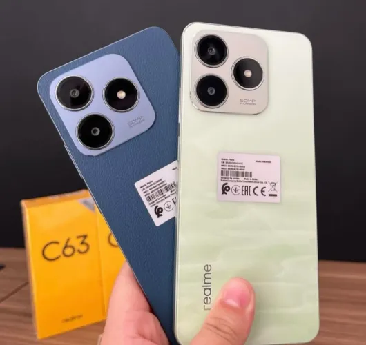 Celular Realme C63 Verde - 128Gb/6Ram Green + Entrega Grátis