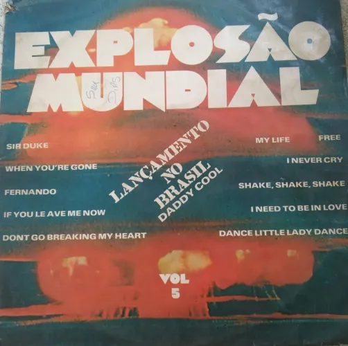 Disco de vinil usado