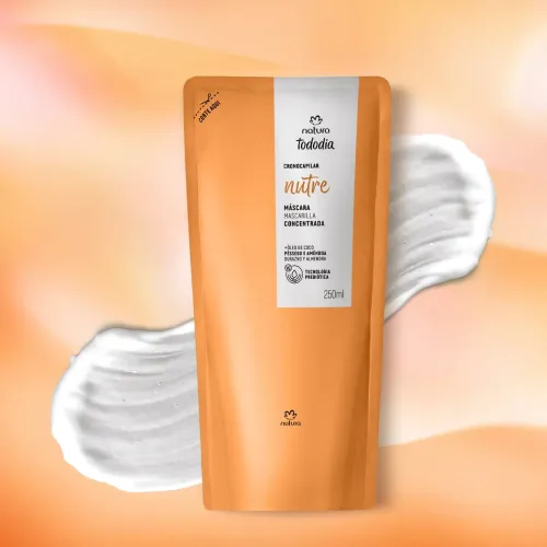 Refil Máscara Cronocapilar Nutrição Natura Tododia