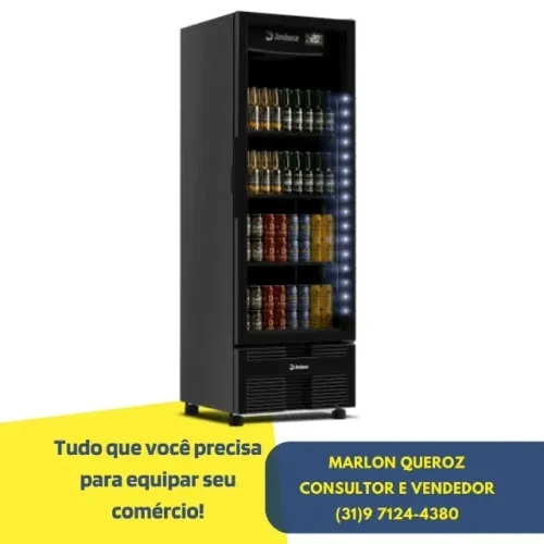 Cervejeira 565 Litros Imbera Porta de Vidro 220v