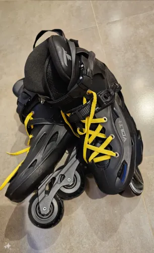 Patins Inline Freestyle Traxart Volt+ 2.0 Preto