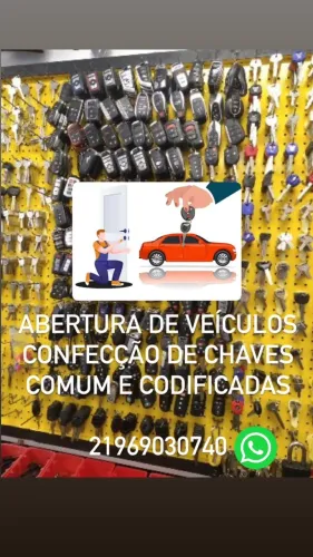 Chaveiro Itaguaí e chaperó 24 horas....