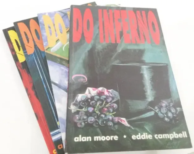DO INFERNO ALAN MOORE COMPLETA VIA LETTERA EXCELENTE ESTADO USADO
