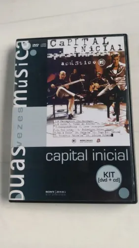 Show dvd+cd originais capital inicial. 