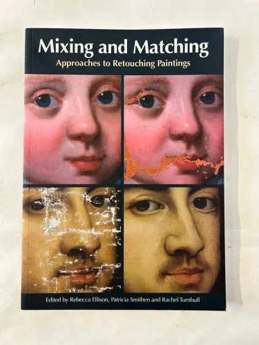 Livro em inglês sobre restauração de pintura em tela « Mixing and Matching »