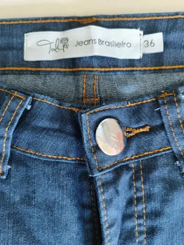 Jeans Feminino Azul - Tamanho 36