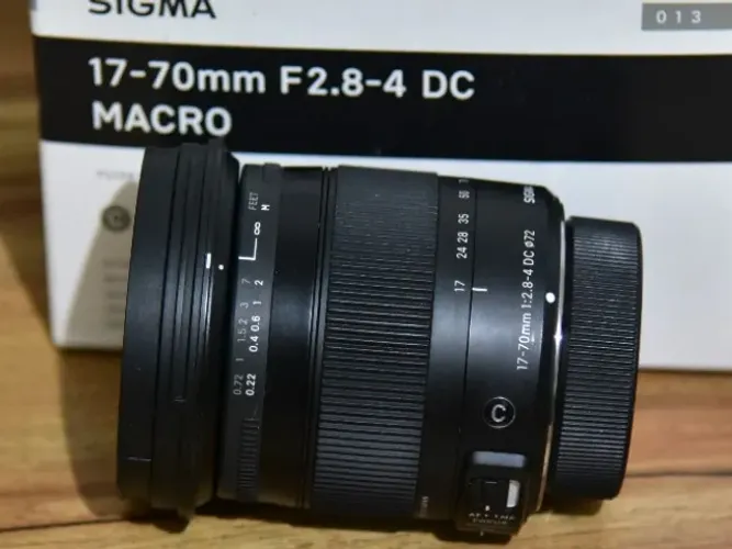 Objetiva Sigma 17 70 2.8 4.0 VR Contemporary para Nikon