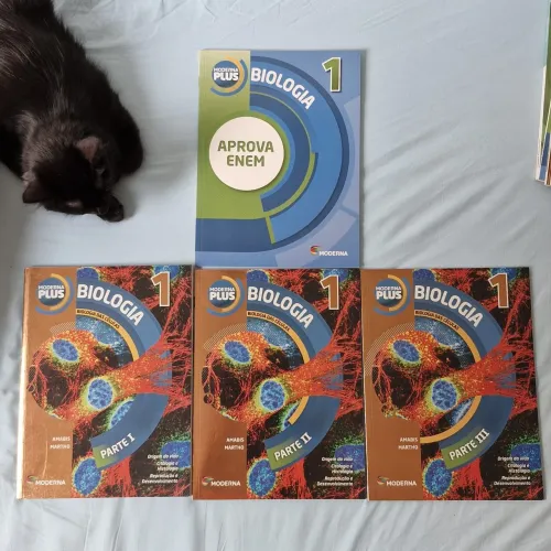 Livros Biologia 1 - Moderna Plus