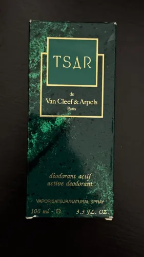 perfume deodorant tsar van cleef arpels,  item raríssimo, não existe outro anunciado