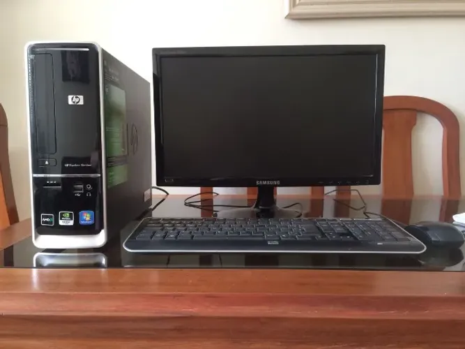 Computador Ryzen 5 + Monitor teclado e mouse
