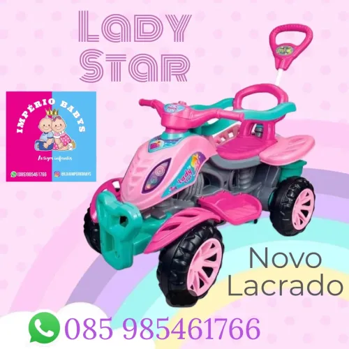 Carrinho de passeio Quadriciclo - Novo e Lacrado PROMOÇÃO