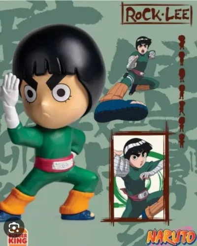 Boneco rock lee - coleção nova bk - Naruto
