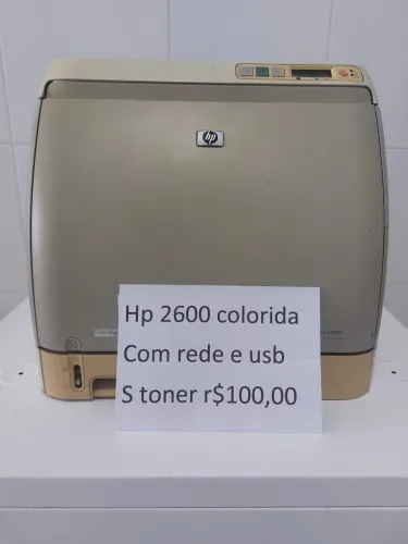 Impressora laser color Hp 2600