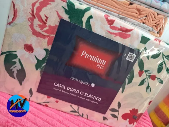 Jogo de Cama 100% Algodão