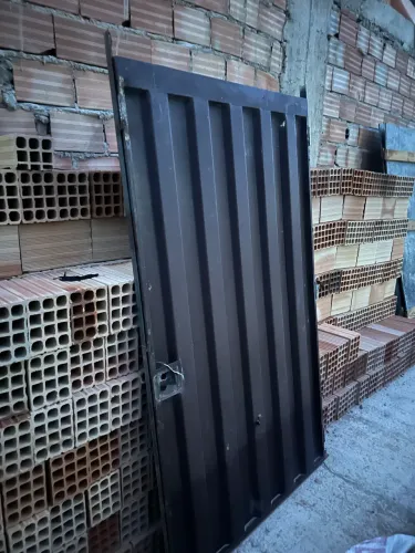 Portão social chapa 1,15 largura 2,00 altura bom e barato!!!
