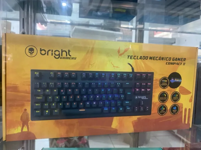 Teclado Mecânico Gamer Bright Compact II
