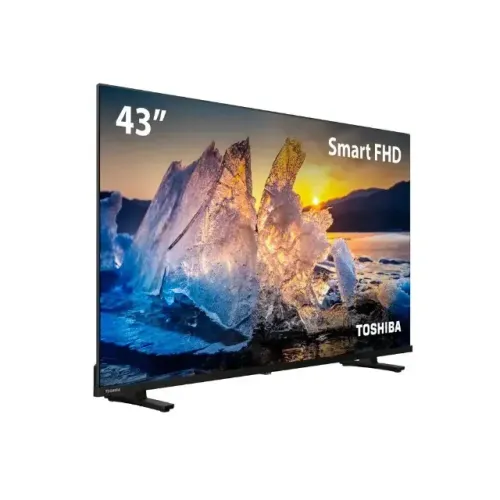OPORTUNIDADE -> PRODUTO NOVO !! Smart TV Toshiba 43 Polegadas 43V35L Full HD LED TB021M