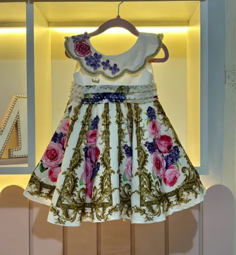 Vestido infantil 1 ano